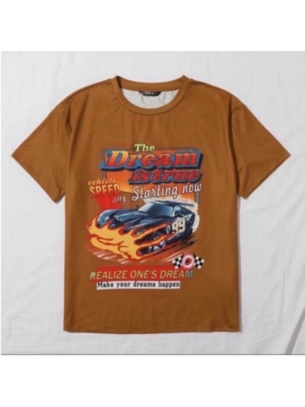 Women’s Graphic Tee | Brown | Size XL